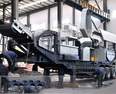 Mobile Jaw Crushing Plant
